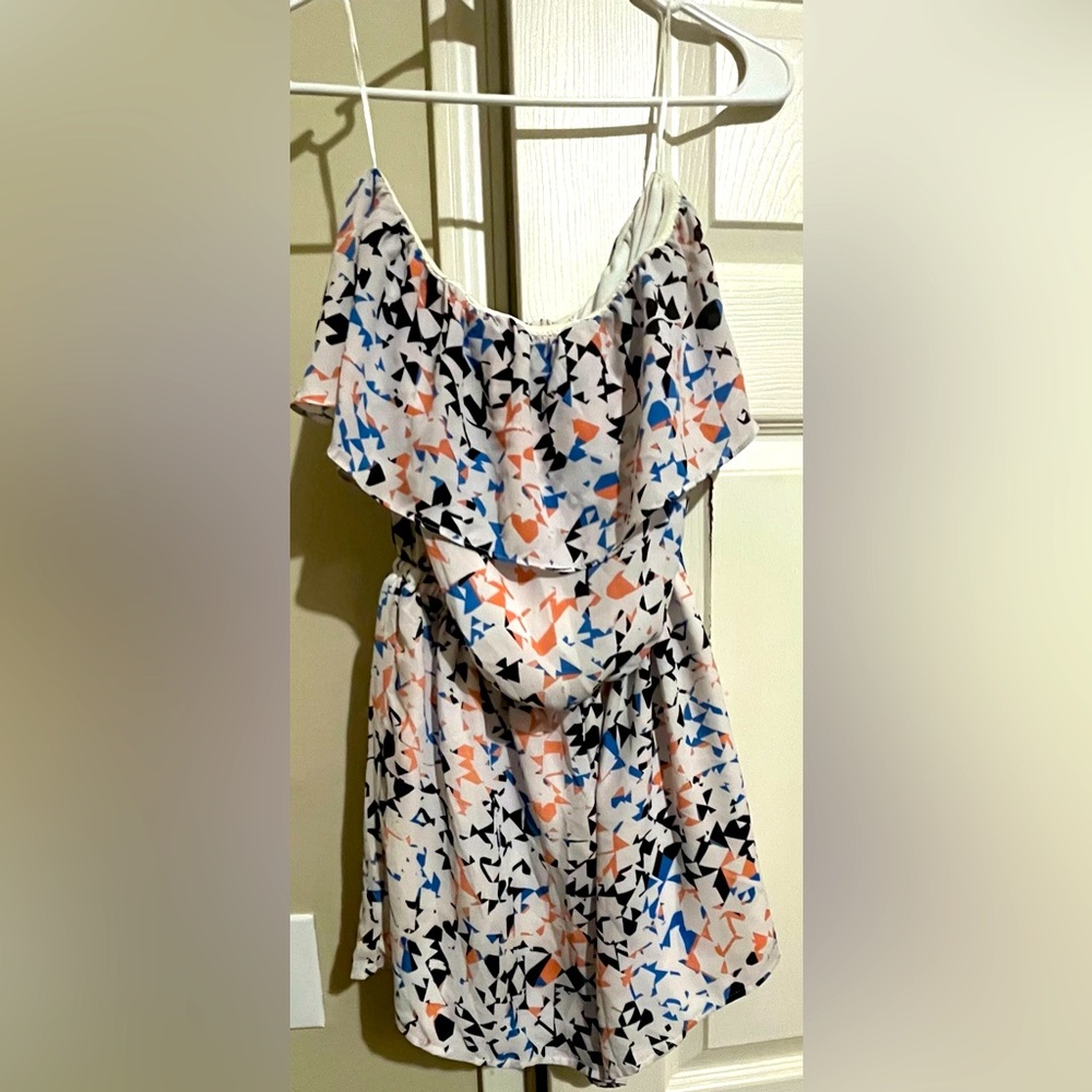Multi colored romper